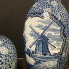 Groot Oud Kaststel, Villeroy En Boch, 32 Cm Hoog thumbnail 3