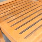 Set Van 2 Vintage Houten Klapstoelen, Ikea thumbnail 9