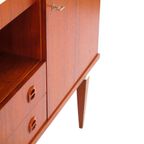 Vintage Highboard Buffetkast Dressoir In Teak, 1960S thumbnail 5