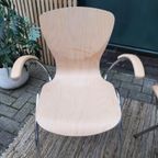 6X Bingo Eetkamerstoel Vlinderstoel Retro Design Stoelen thumbnail 5