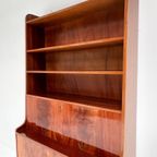 Mahoniehouten Boekenkast/ Secretaire Uit Denemarken, 1960’S thumbnail 5