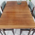 Vintage Palissander Houten Eettafel | Uitschuifbaar thumbnail 6