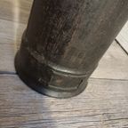 Oude Gietijzeren Industriele Mijnlamp / Potlamp. thumbnail 7