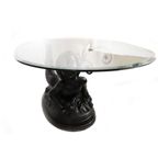 Prachtige Vintage Jugendstil Salontafel Met Sculptuur Engelen thumbnail 2