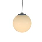 Happylight - Vintage Hanglamp - Globe - Ochtendnevel - Opaalglas - Metaal - 70'S thumbnail 3