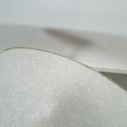 Hoge Bijzettafel Met Grijs Wit Formica Blad thumbnail 5