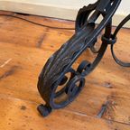 Vloerlamp Schemerlamp Staande Lamp Vintage Jaren 40 Frans thumbnail 7
