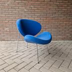 Retro Fauteuil Design Stoel Blauwe Fauteuil thumbnail 11