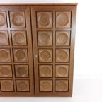 Vintage Gerhard Bartels Brutalist Highboard thumbnail 5