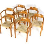 Set 7 Stoelen In Stijl Van Daumelier Vintage thumbnail 16