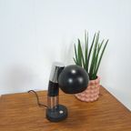 Design Lamp Hillenbrand Met Chroom En Zwarte Kap thumbnail 6