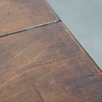 Prachtige En Unieke Antieke Franse Salontafel Van Vruchtenbomenhout Met 5 Lades thumbnail 14