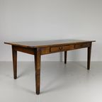 Prachtige Antieke Eettafel thumbnail 12