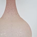 Xl Vintage Fles Tafellamp Vloerlamp Frosted Glas Italië '70 thumbnail 2