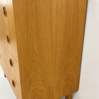 Zweedse Vintage Teak Fineren Ladekast Umasjo thumbnail 12