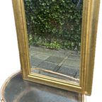 Vintage Spiegel Goud Met Facet Geslepen Spiegelglas 54X74Cm thumbnail 5