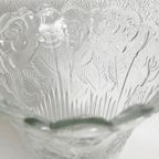 Vintage Italiaanse Borgonovo Glazen Vaas 1950’s thumbnail 5