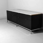 Vintage Mid-Century Dressoir Met Zeldzaam Marmeren Blad Van Florence Knoll thumbnail 15