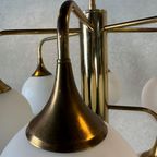 Vintage Boulanger Brass Chandelier thumbnail 13