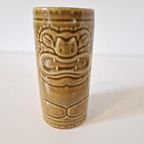 Retro Vaas Okergeel Tikibar Fifties Stijl thumbnail 5