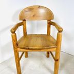 Set Van 4 Grenenhouten Eetkamerstoelen – Rainer Daumiller thumbnail 10