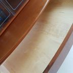 Vintage Deense Secretaire Teak Arne Vodder Kast Bureau thumbnail 5