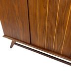 Vintage Kledingkast Wandrobe Jaren 60 Teak Design Kast thumbnail 11