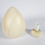 Design Angel Jove - Egg Lamp - Albast - Tafellamp - 3E Kwart 20E Eeuw thumbnail 4
