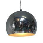 Space Age Design - Hala - Hanging Pendant - Globe - Chromed - Marked On The Inside thumbnail 6