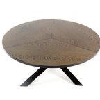 Gerard Geytenbeek Ronde Wengé Eettafel Dutch Design thumbnail 4