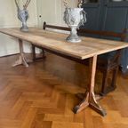 Schragentafel Table De Vendange Eettafel Frans thumbnail 2