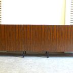 Mooie Vintage Palissander Lowboard Tv Kast Dressoir 249 Cm thumbnail 10