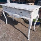 Geleefde Landelijk Sidetable, Wandtafel, Console thumbnail 6