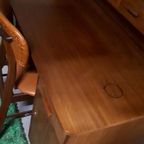 Vintage Bureau Jaren 60 Teak Bureau Deens Bureau thumbnail 4