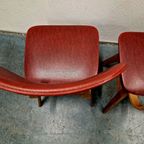 Set Van 2 Vintage Stoelen Eetkamerstoelen 2 Retro Stoelen thumbnail 9