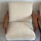 Set Vintage Deense Midcentury Fauteuils Easy Chairs 1960’S thumbnail 14