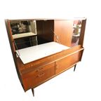 Vintage Highboard Teakhout, Jaren '60 thumbnail 5