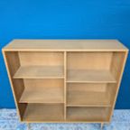 Midcentury Eiken Boekenkast Uit De Jaren 60, Zweeds thumbnail 5