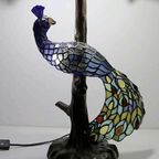 Glas-in-lood Tiffany Tafellamp thumbnail 3
