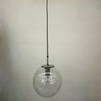 Large Limburg Glashütte Hanging Lamp Globe 1970S Germany thumbnail 6