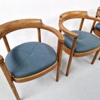 3X Henning Jensen & Torben Valeur Munch Møbler M40 Stoelen thumbnail 3