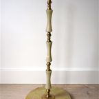 Vintage Tafellamp Vloerlamp Marmer/Onyx Goud thumbnail 3