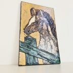 Ruscha 'Horse' Tile, Vintage Wall Plate 767 thumbnail 4