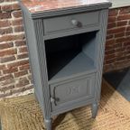 Grijs Nachtkastje Marmer Blad thumbnail 5