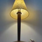 Unieke Vintage Philips Lamp. Louis Kalff Tafellamp. Glasvezel Kap. thumbnail 3