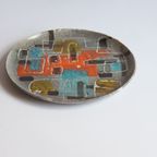 Abstract Geometric Plate By Gehel Paris, 1960S thumbnail 10