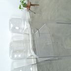 Design Plexiglas Stapelbare Stoelen Trono By Sottsass Associati 2005 Segis Italy thumbnail 10