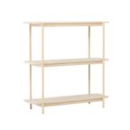 Nuku Open Kast 120cm - Licht Eiken thumbnail 2