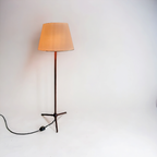 Scandinavische Teakhouten Vloerlamp thumbnail 2