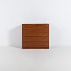 Rare Set Of 3 Teak Cabinets By Tove & Edvard Kindt-larsen For <<<brand>>>, 1950’s thumbnail 14